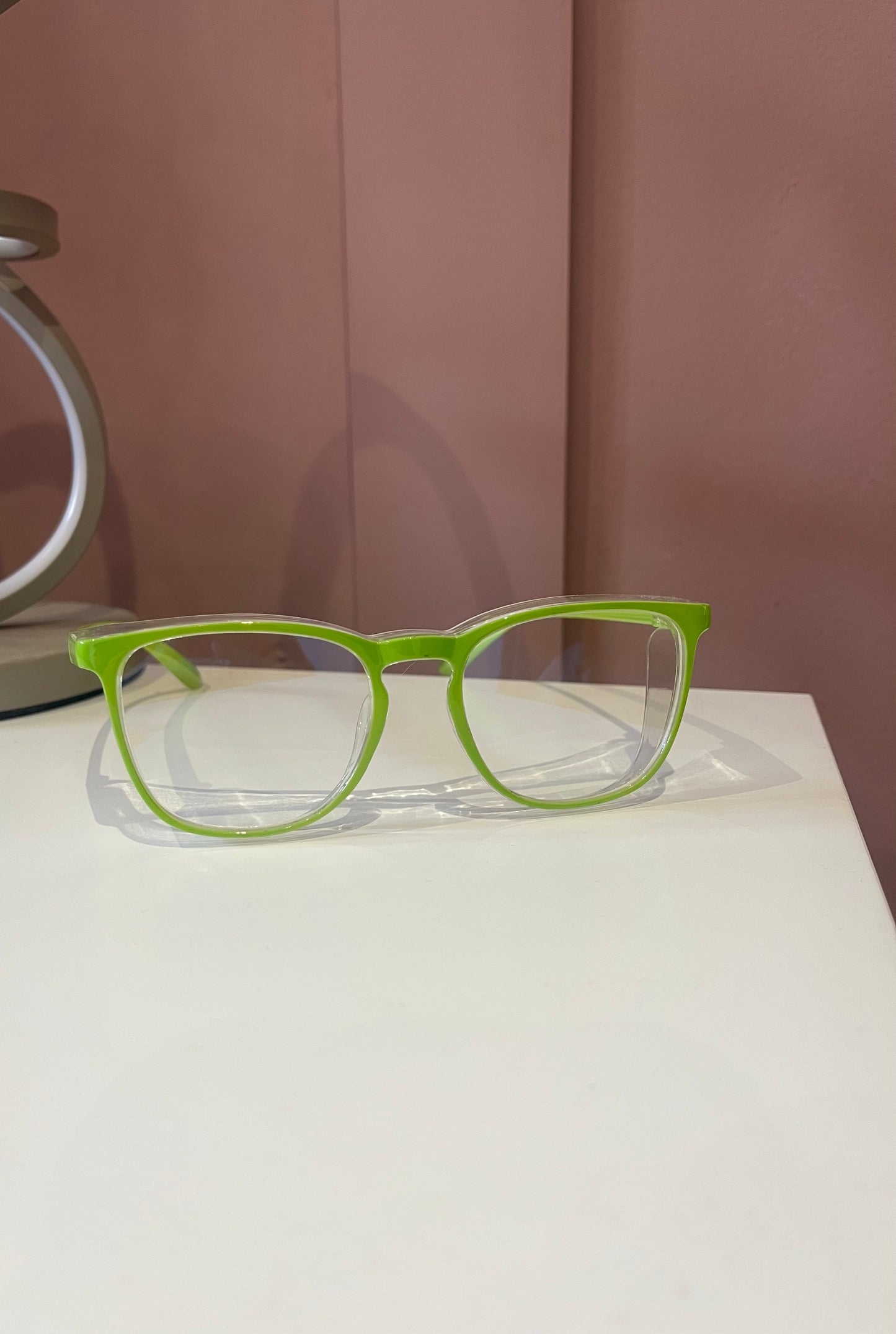 Jazzy Green Glasses