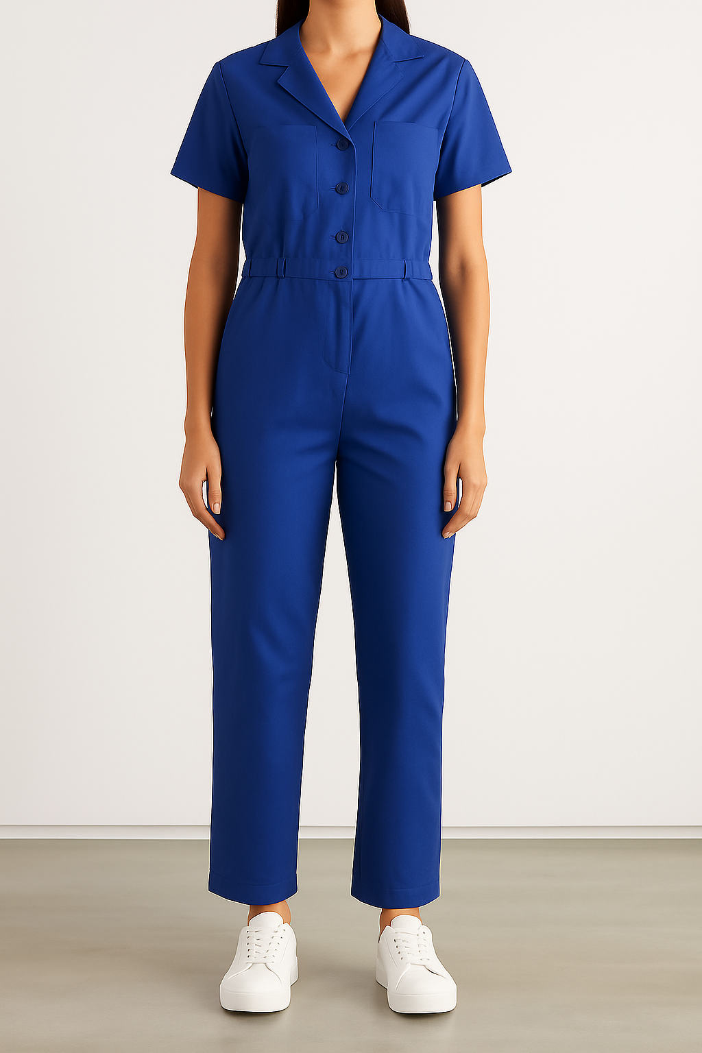 Jazzy Jumpsuit- Blue