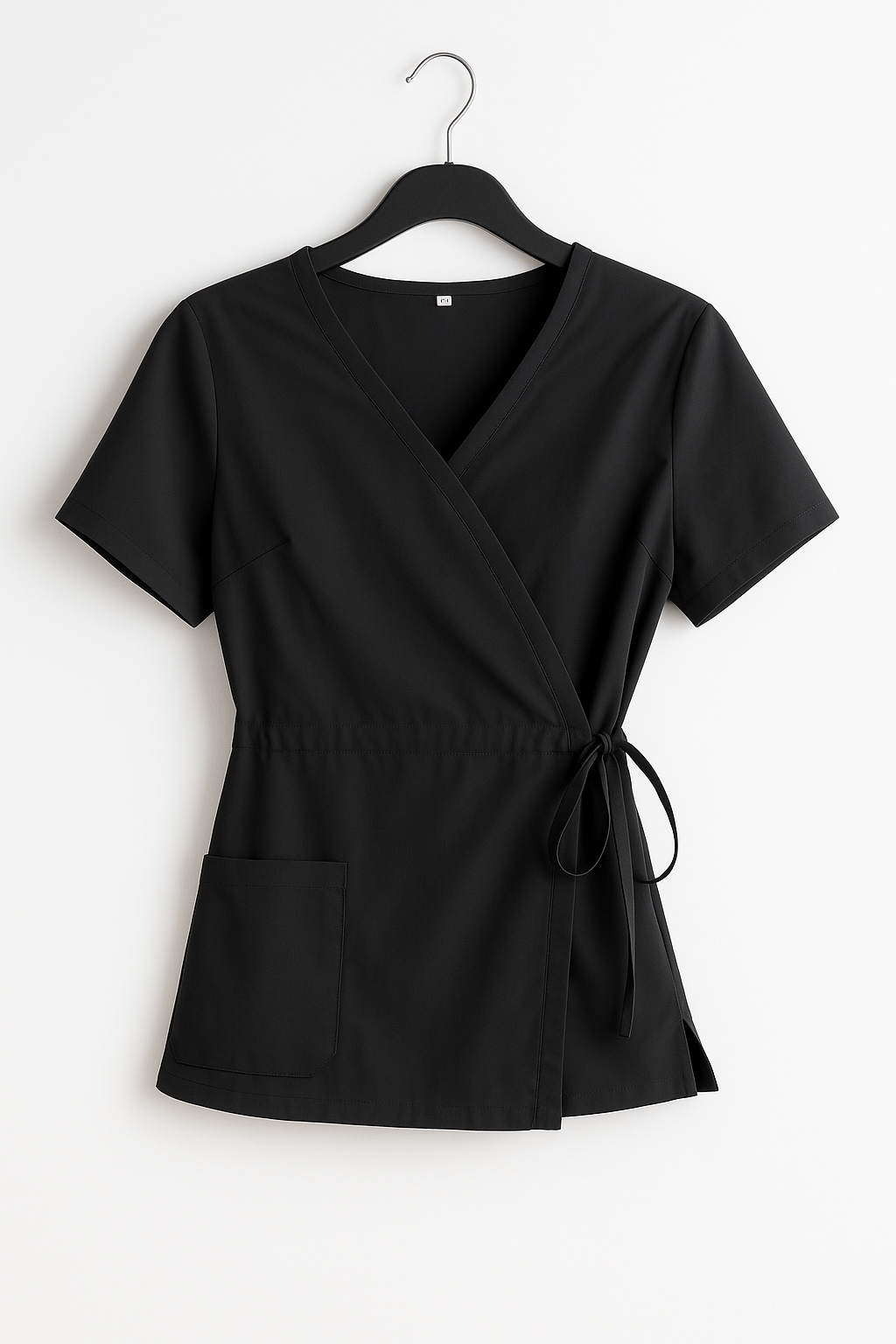 Jazzy Tie Waist Set- Black