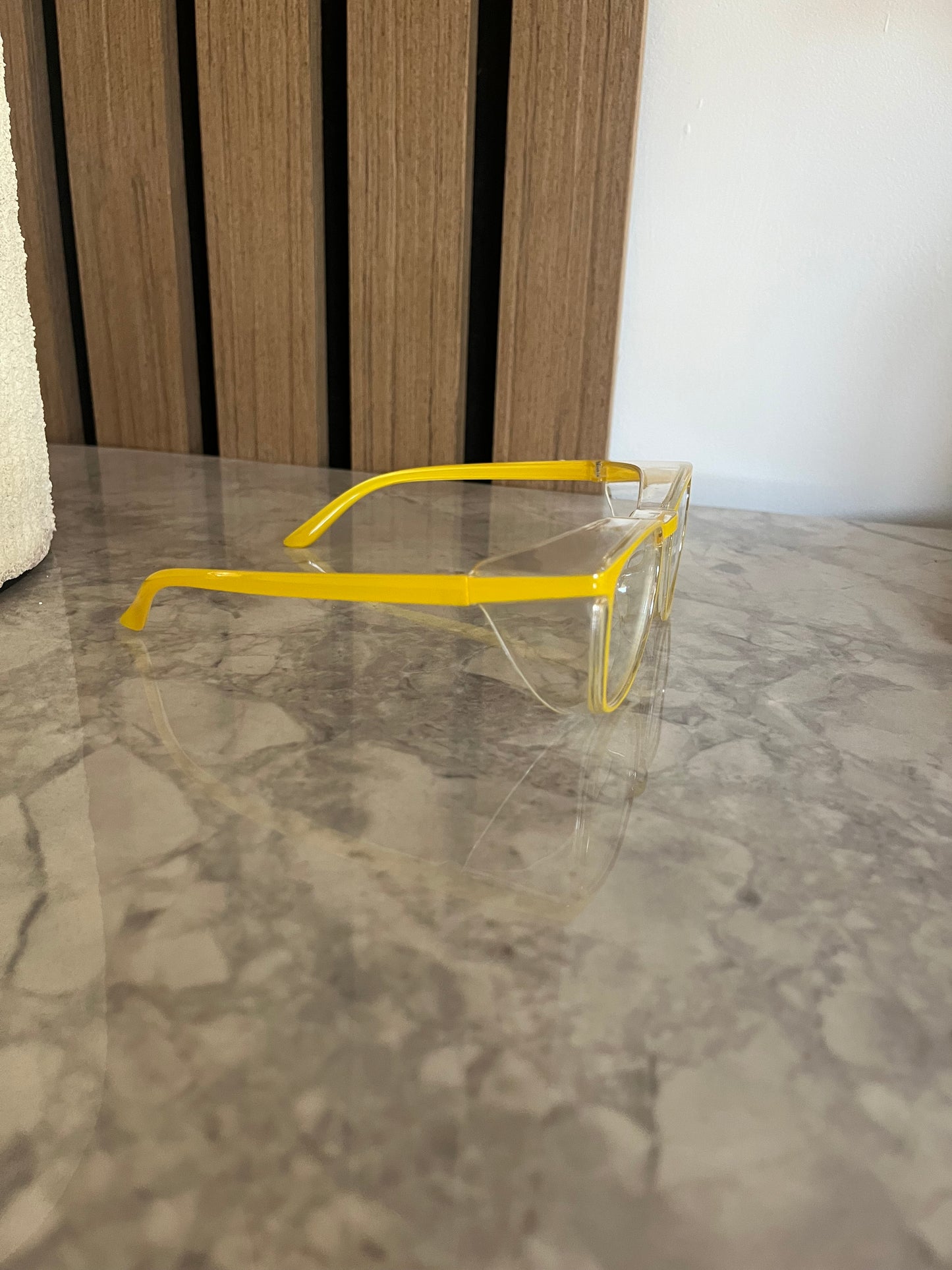 Jazzy Yellow Glasses