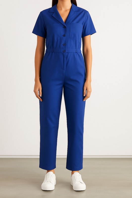 Jazzy Jumpsuit- Blue