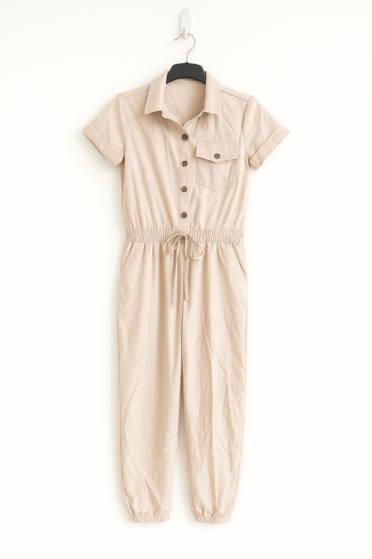 Jazzy Jumpsuit - Stone