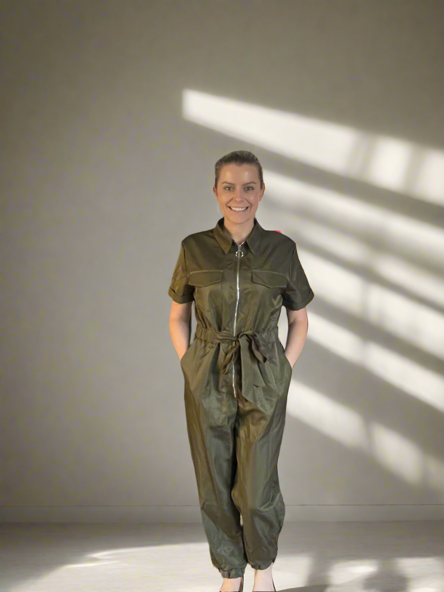 Jazzy Zip Jumpsuit