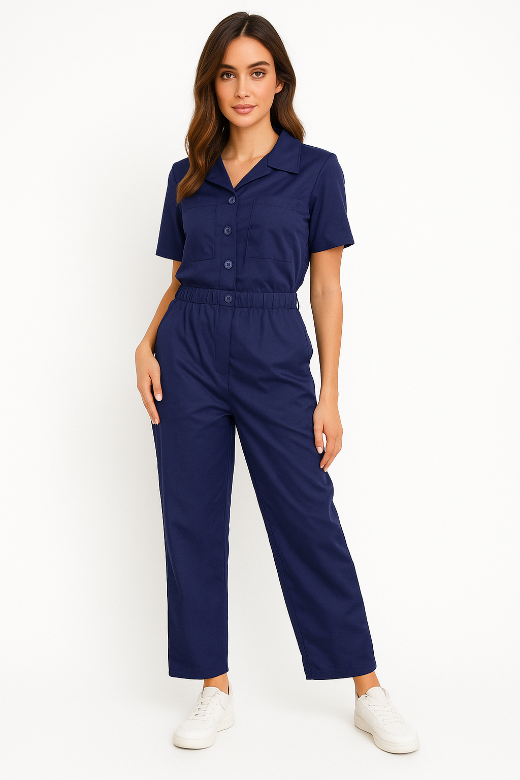 Jazzy Jumpsuit- Blue