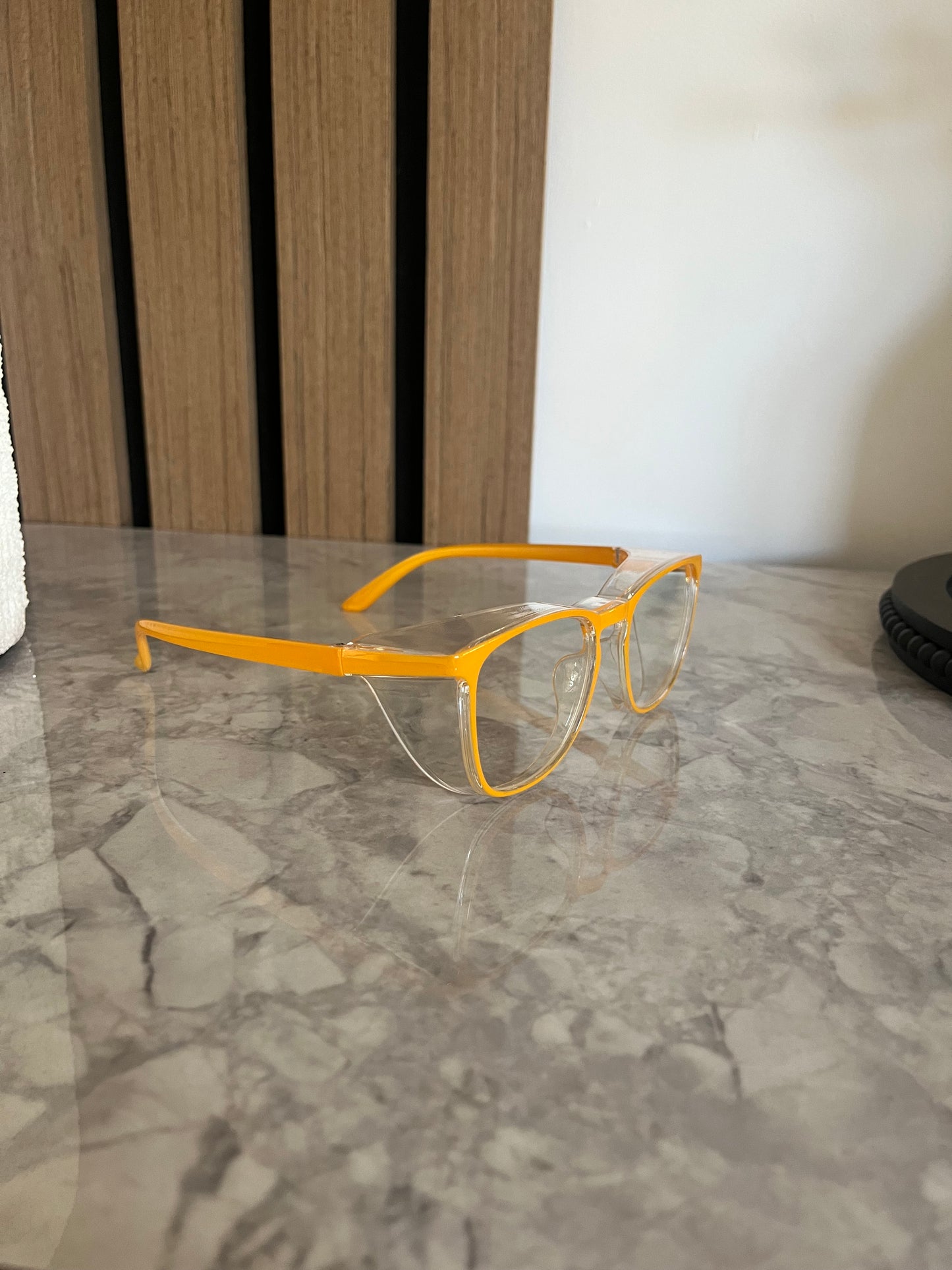 Jazzy Orange Glasses